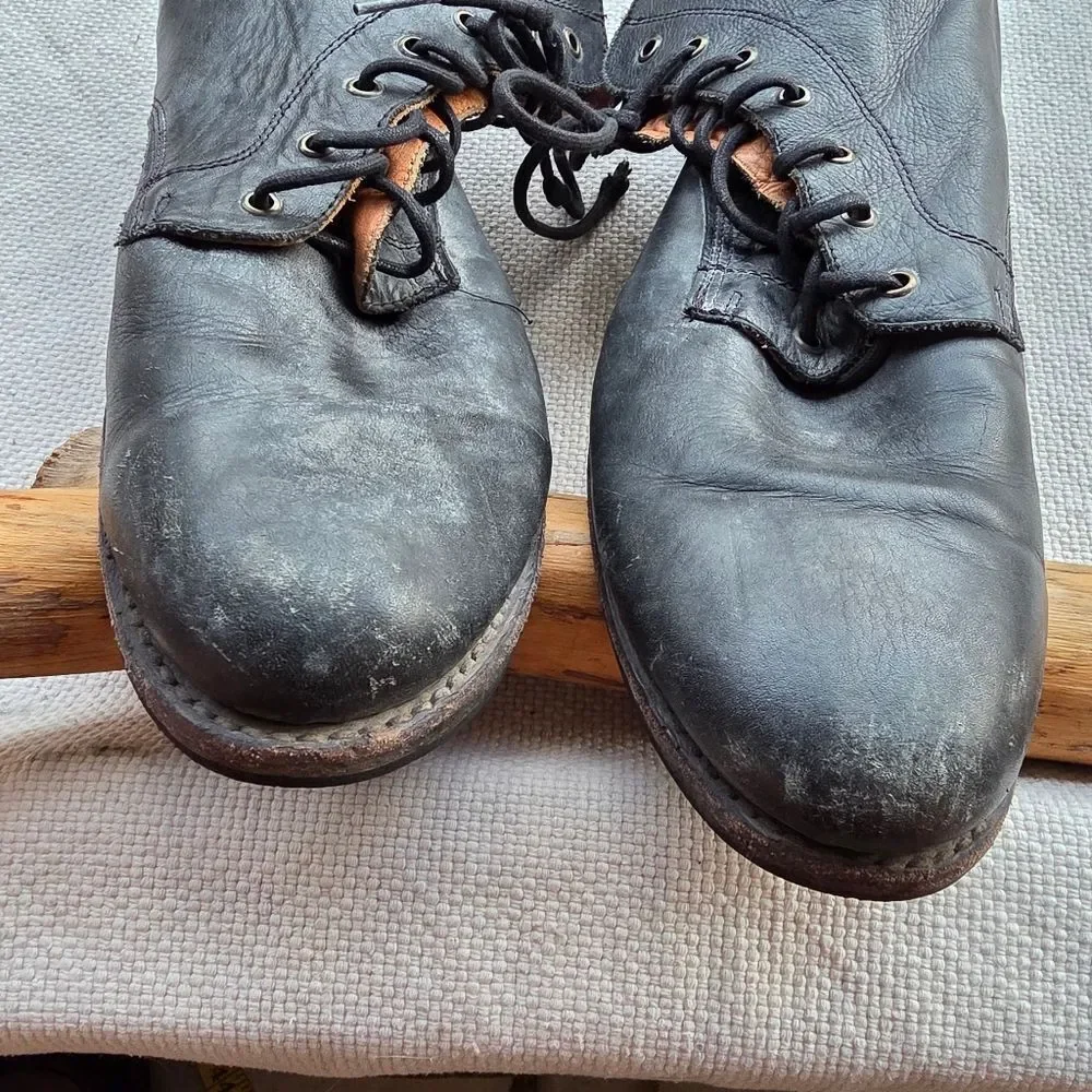 Bed stu lace up men's boots